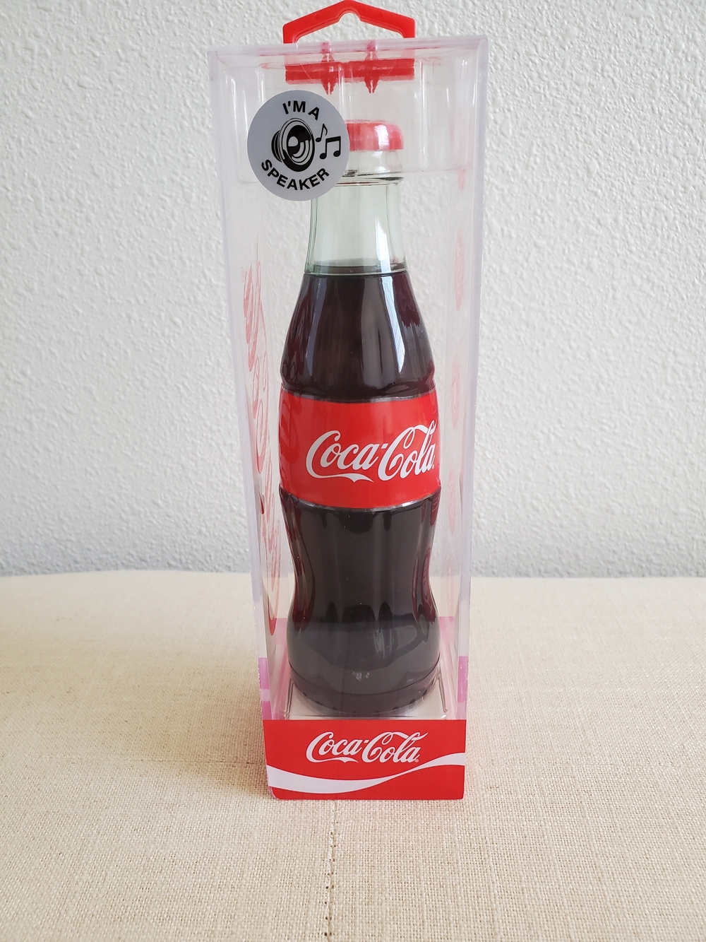 NEW Coca Cola Classic Bottle-Shaped Bluetooth Speaker